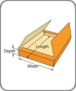cut out wrap corrugated packaging carton
