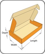 one piece tuck folder corrugated packaging carton